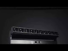 Wysokiej jasności LED ruchomego głowicy Bar umyć światło 10X60W 4 w 1 beczki światła