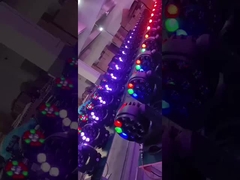 12 sztuk 40W RGBW 4 w 1 LED Beam Wash Poruszające głowice światło dla świateł ślubnych